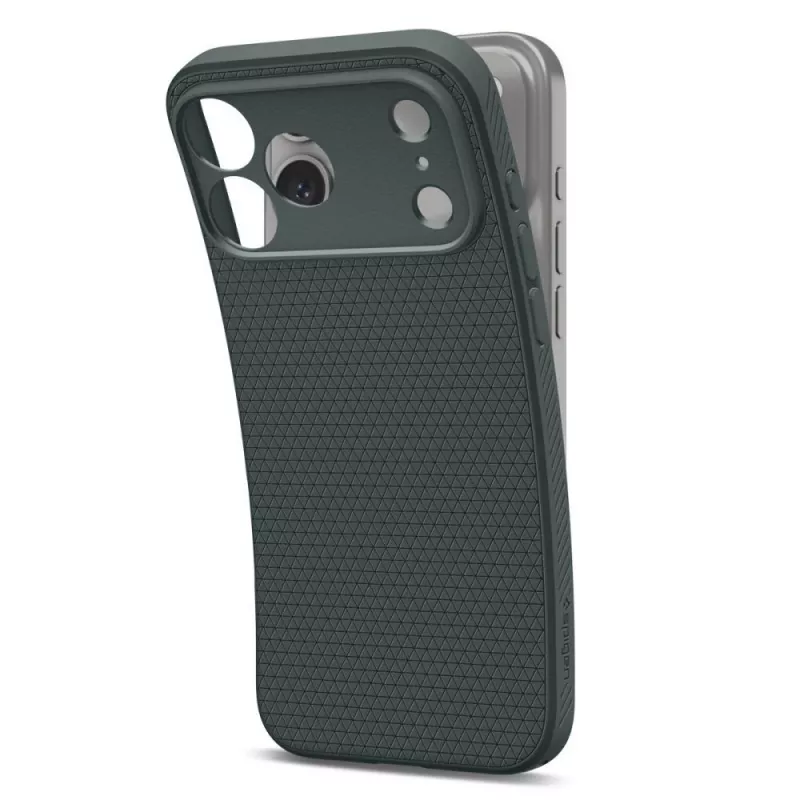 Spigen Liquid Air Hülle für iPhone 18 Pro Max / 17 Pro Max - Abyss Green