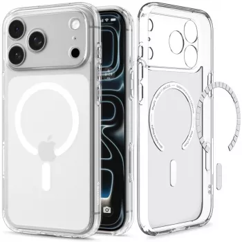 SPIGEN Ultra Hybrid MagSafe Hülle für iPhone 17 Pro Max / 18 Pro Max - Frost White