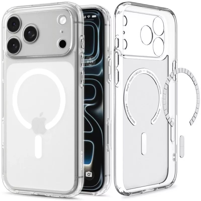 SPIGEN Ultra Hybrid MagSafe Hülle für iPhone 17 Pro Max / 18 Pro Max - Frost White