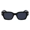 Ferragamo Herren-Sonnenbrille SF2010S-1 Schwarz/Grau 52mm