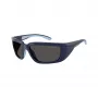 Arnette AN4355-275987 Herren Rechteckige Sonnenbrille, Mattes Schwarzes Gestell, Graue Gläser, 62-16-125 mm
