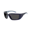Arnette AN4355-275987 Herren Rechteckige Sonnenbrille, Mattes Schwarzes Gestell, Graue Gläser, 62-16-125 mm