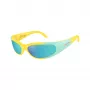 Arnette AN4302-30201U Unisex rechteckige Sonnenbrille, mattschwarzes Gestell, dunkelgraue Gläser, 62-16-125 mm