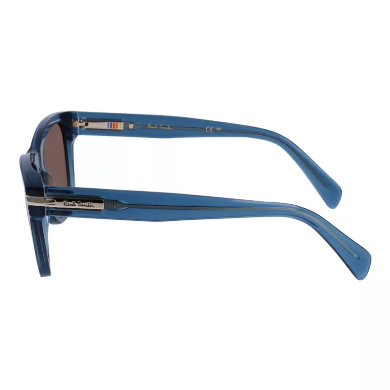 Paul Smith Unisex PS3601SHOWIT rechteckige Sonnenbrille, Schwarz/Grau, 55-19-145
