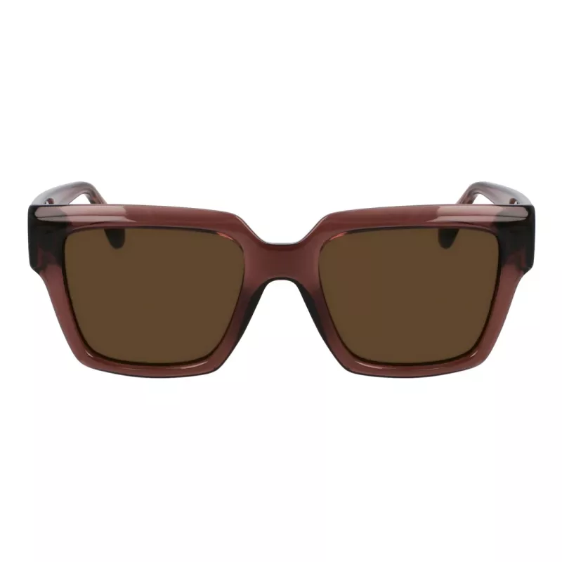 Ferragamo Damen SF2014S-511 eckige Sonnenbrille, Havana Rahmen, Gradient Brown Gläser, 54mm