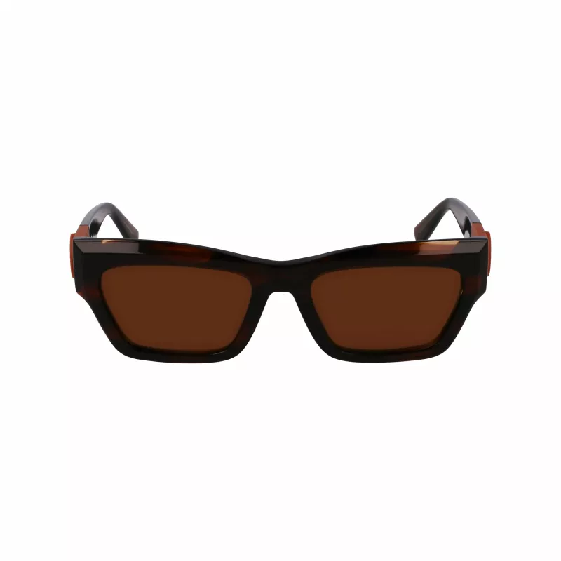 Longchamp LO763S-211 Damen-Sonnenbrille, Havana-Rahmen, Braunes Gradient-Glas, 53mm