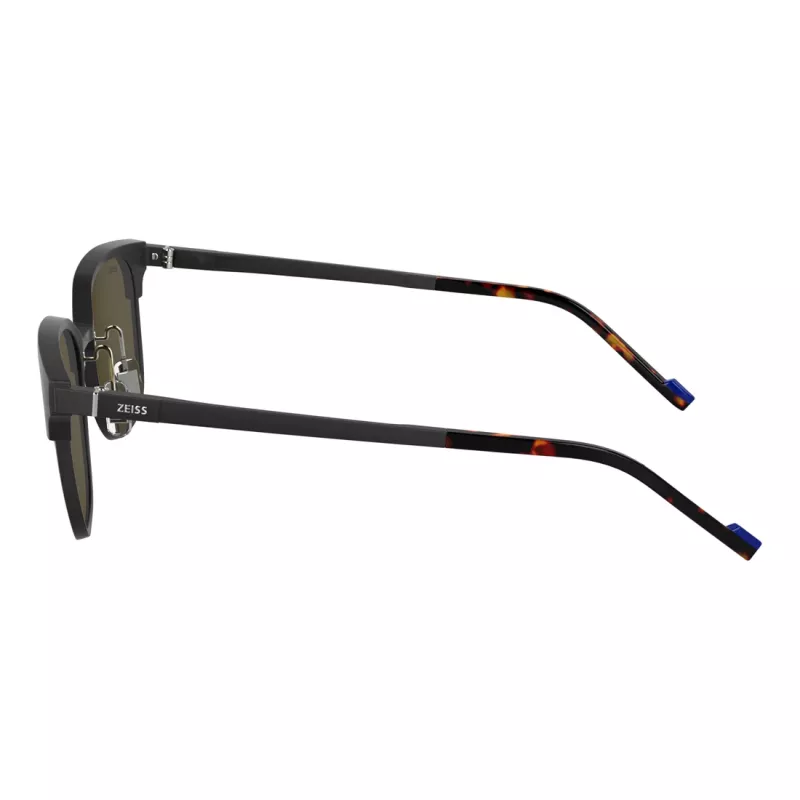 ZEISS Herren-Sonnenbrille ZS24546S-201 Schwarz/Grau 53-20-145