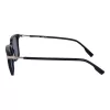 Lacoste Herren L6035S-410 rechteckige Sonnenbrille, blaues Gestell, graue Gläser, 53mm