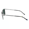 ZEISS Herren ZS25163S-326 Sonnenbrille, schwarzes Gestell, graue Gläser, 55-18-145