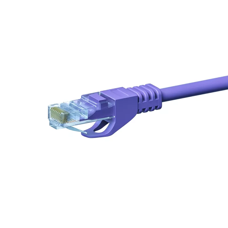 DSIT CAT 5e U/UTP Netzwerkkabel 2m Violett CCA (DC-C58-020)