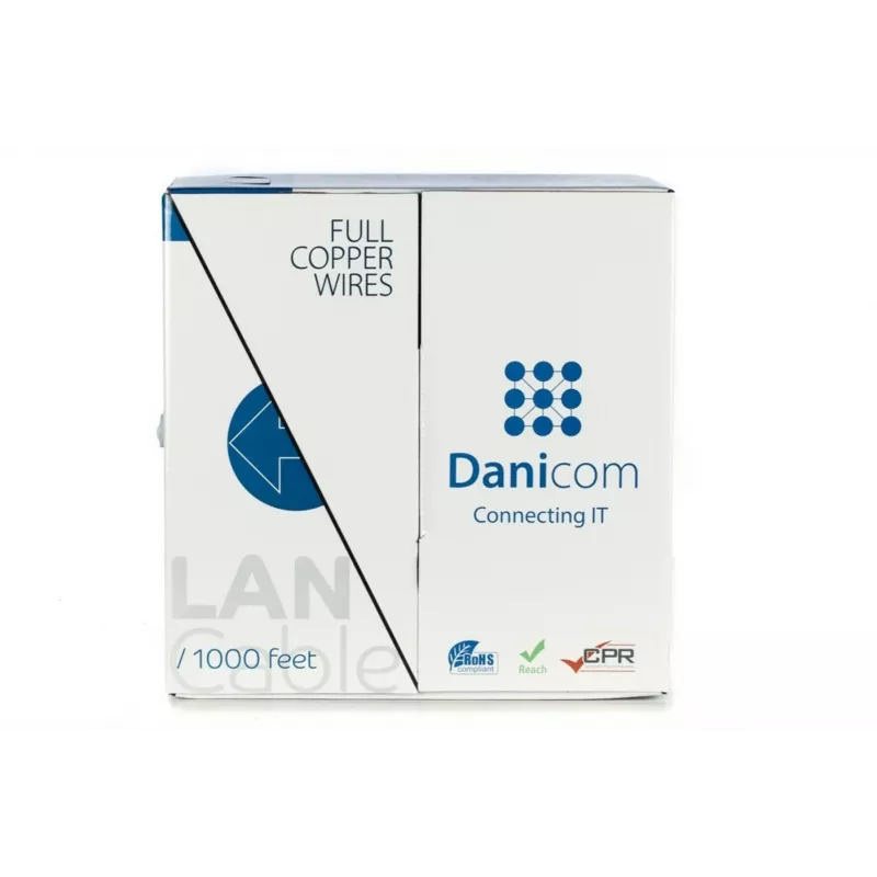 DSIT DANICOM CAT5E UTP 305m PVC (Fca) Massenkabel DC-UTP5E-305-FCA