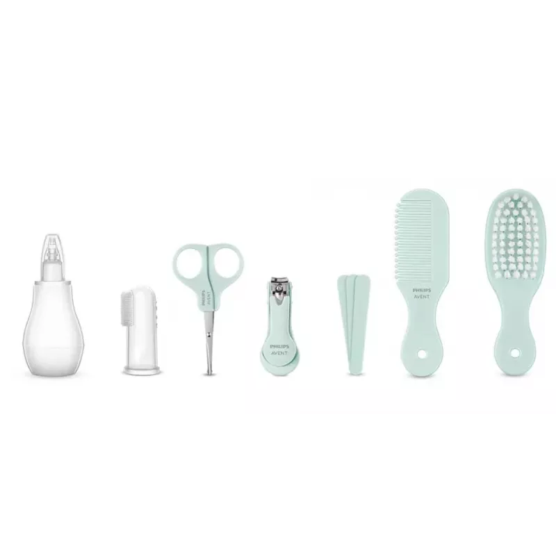 Philips Avent Baby-Pflegeset mit 7 Zubehörteilen SCH401/00