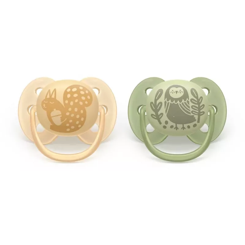 Philips Avent Ultra Soft DECO Schnuller 6-18 Monate, 2er-Pack