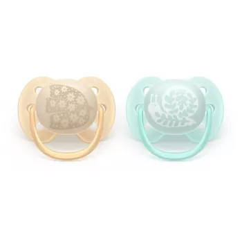 Philips Avent Ultra Soft DECO Schnuller 0-6 Monate, 2er-Pack