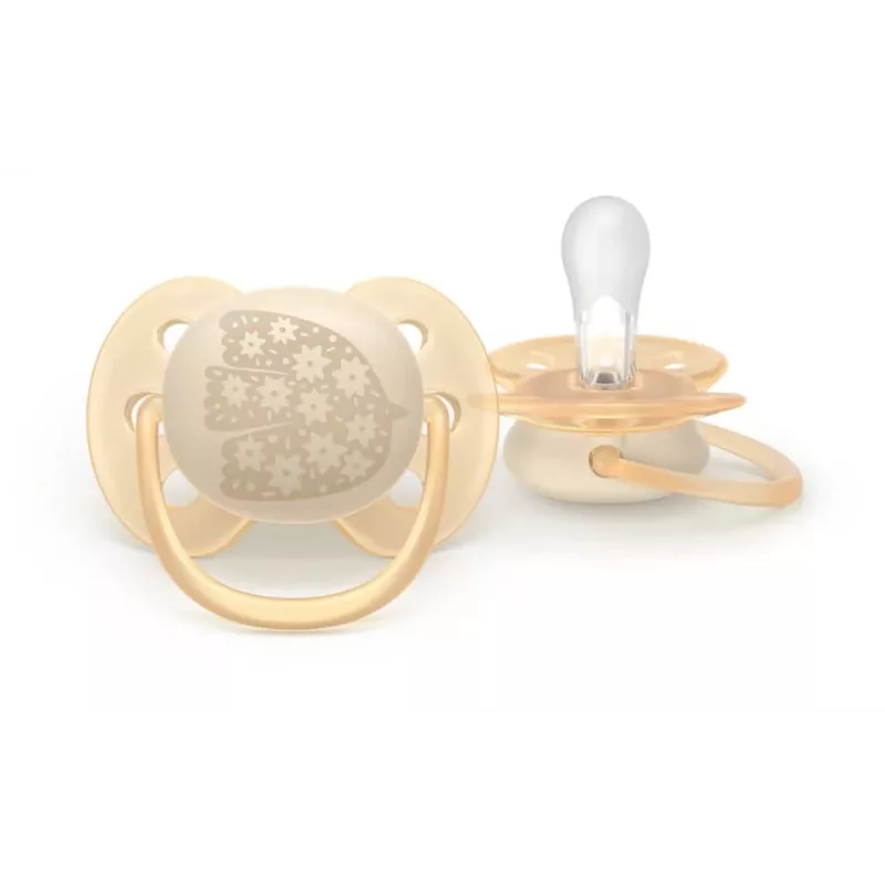Philips Avent Ultra Soft DECO Schnuller 0-6 Monate, 2er-Pack