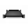 DSIT DS10-FO33 10 inch Universeller Festboden für 310mm tiefe Schränke, 1U, Schwarz