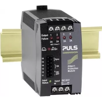 PULS DIMENSION PISA11.402 4-Kanal Elektronisches Sicherungsmodul 24V DC, 4x2A