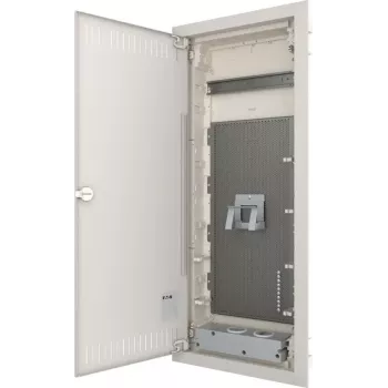 Eaton KLV-60UPM-F Unterputz-Verteilerschrank, 5 Reihen, 60 Module, IP30, Weiß 302418