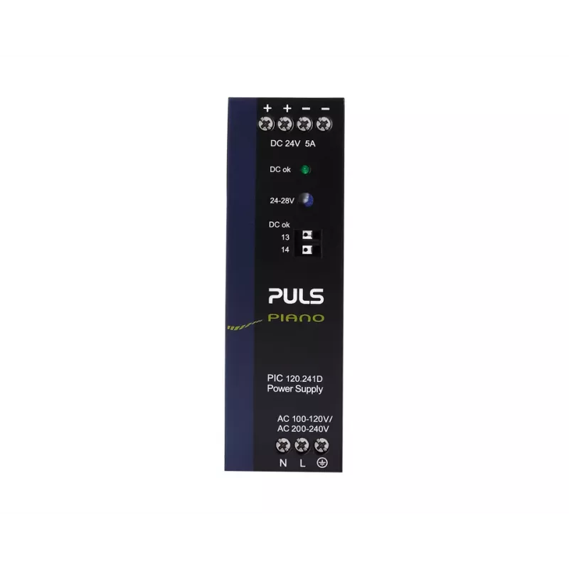 PULS Piano DIN-Schienen-Netzteil 24V DC 5A 120W (PIC120.241D)