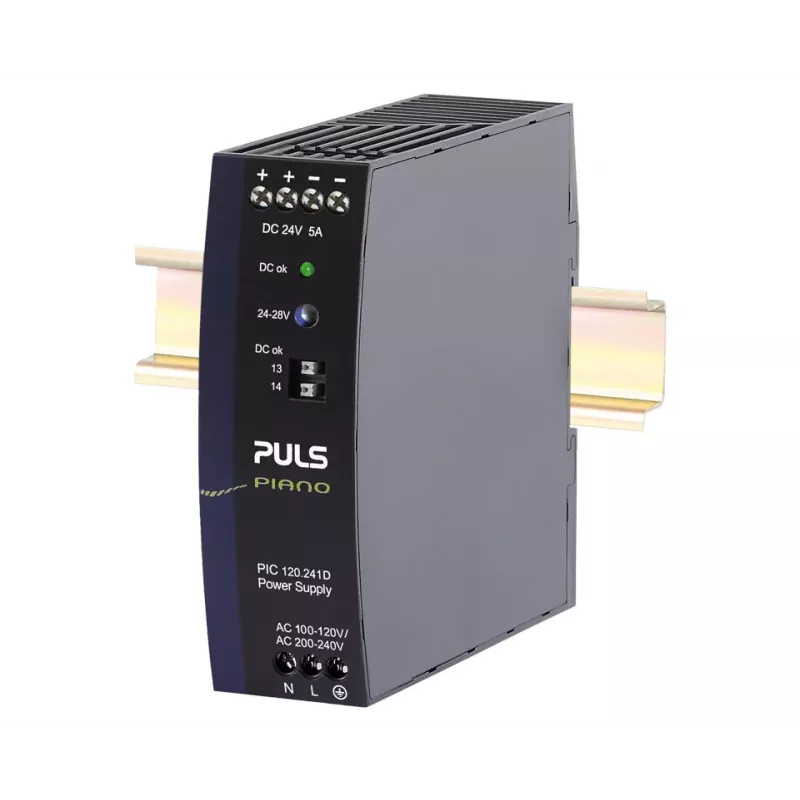 PULS Piano DIN-Schienen-Netzteil 24V DC 5A 120W (PIC120.241D)