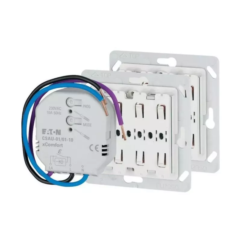 Eaton xComfort Funk-Wandschalter, 2-Kanal-Taster CPAD-00/215 193730