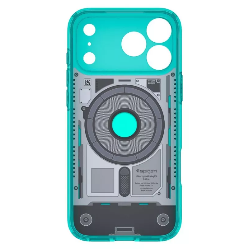 Spigen Ultra Hybrid MagSafe Hülle für iPhone 17 Pro Max / 18 Pro Max - C-One Bondi Blue