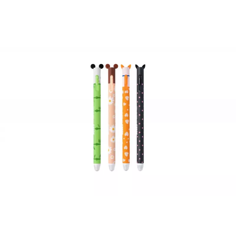 JOLLY Gelstift Tiermotive 0,5 mm Blau, 4 Stück (7005-0005)