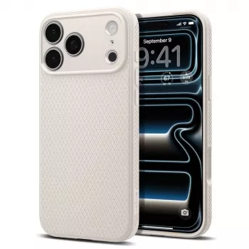 Spigen Liquid Air Hülle für iPhone 17 Pro / 18 Pro - Natural Titanium
