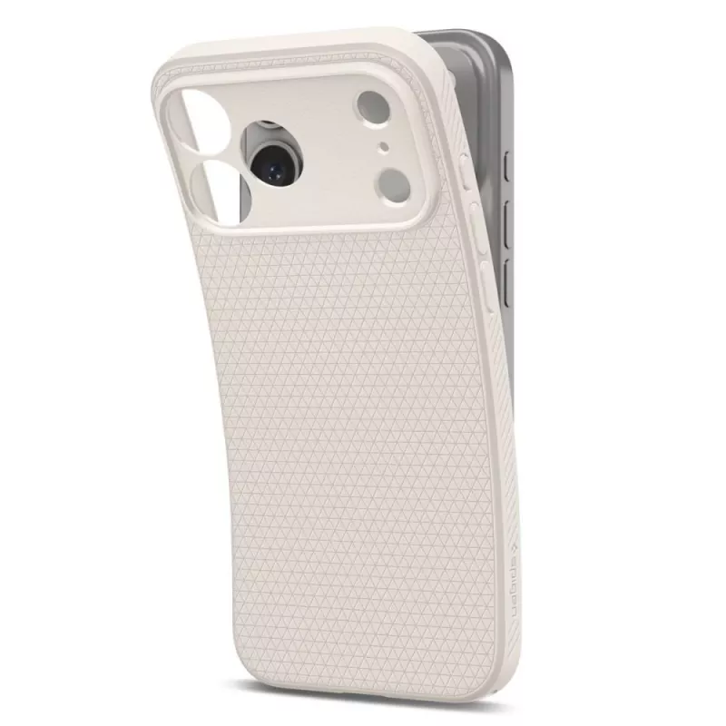 Spigen Liquid Air Hülle für iPhone 17 Pro / 18 Pro - Natural Titanium