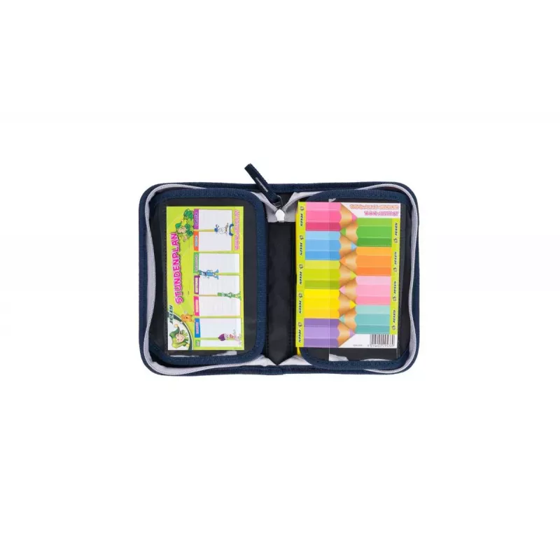 JOLLY Gefülltes Federmäppchen mit Rennmotiv, 30-teiliges Set (9940-9341)