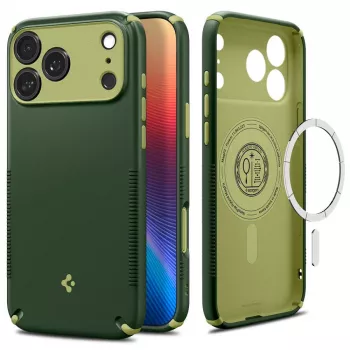 Spigen Nano Pop Hybrid Mag MagSafe Hülle für iPhone 17 Pro / 18 Pro – Grün