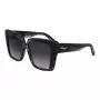 Ferragamo Damen SF1060S-21 Schmetterling Sonnenbrille, Havana/Braun Gradient, 55mm