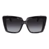 Ferragamo Damen SF1060S-21 Schmetterling Sonnenbrille, Havana/Braun Gradient, 55mm