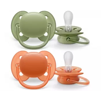 Philips Avent Ultra Soft Schnuller Neutral 18M+ (2er-Pack)