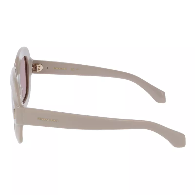 Ferragamo SF2068SE-259 Damen-Sonnenbrille – Havana Rahmen, Braune Gradient Gläser, 54mm