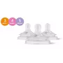 Philips Avent Natural Response Babyflaschen-Silikonsauger-Set (3er-Pack, Flow 3, 1+ Monate)