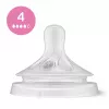 Philips Avent Natural Response Babyflaschen-Silikonsauger-Set (3er-Pack, Flow 3, 1+ Monate)