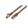 Wirewin CAT6 S/FTP LSOH Patchkabel 7,0m Braun PKW-PIMF-KAT6 7.0 BR