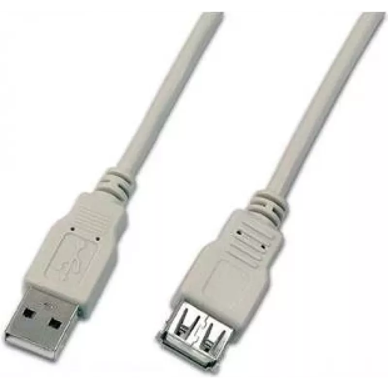 Wirewin USB A-A MF 3.0 GR USB-Verlängerungskabel 3 m USB 2.0 Grau
