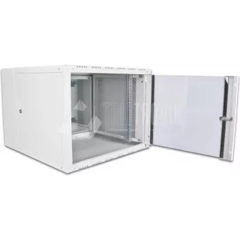 Wirewin 19 Zoll Wandgehäuse, 2-teilig, 600x650mm, 15U (WCAB D 600X650X15U)