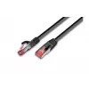 Wirewin Cat.5e F/UTP 1m Netzwerkkabel Schwarz (PKW-STP-K5E 1.0 SW)