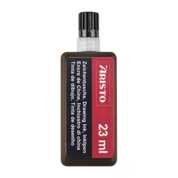 ARISTO Zeichentusche Braun 23 ml, 1 Flasche (AR64814)