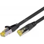Wirewin PKW-PIMF-KAT6A 0.25 SW Cat6a S/FTP Patchkabel, 0,25 m, Schwarz
