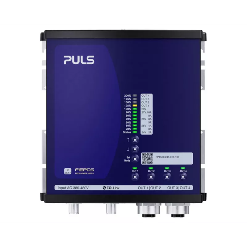 PULS FPT500.245-018-103 Netzteil 24 V 20,8 A 500 W 4 Ausgänge M12