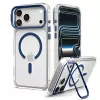 SPIGEN Ultra Hybrid Optik S MagSafe Hülle für iPhone 17 Pro Max / 18 Pro Max - Transparent/Tiefblau