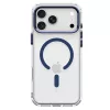 SPIGEN Ultra Hybrid Optik S MagSafe Hülle für iPhone 17 Pro Max / 18 Pro Max - Transparent/Tiefblau