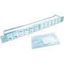 Wirewin Hochwertige 24-Port Keystone Modul Blindpanel, 0° oder 45° Winkel verstellbares Keystone System (WKS PANEL 24 DYN ANG)