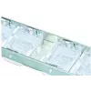 Wirewin Hochwertige 24-Port Keystone Modul Blindpanel, 0° oder 45° Winkel verstellbares Keystone System (WKS PANEL 24 DYN ANG)