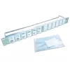 Wirewin Hochwertige 24-Port Keystone Modul Blindpanel, 0° oder 45° Winkel verstellbares Keystone System (WKS PANEL 24 DYN ANG)