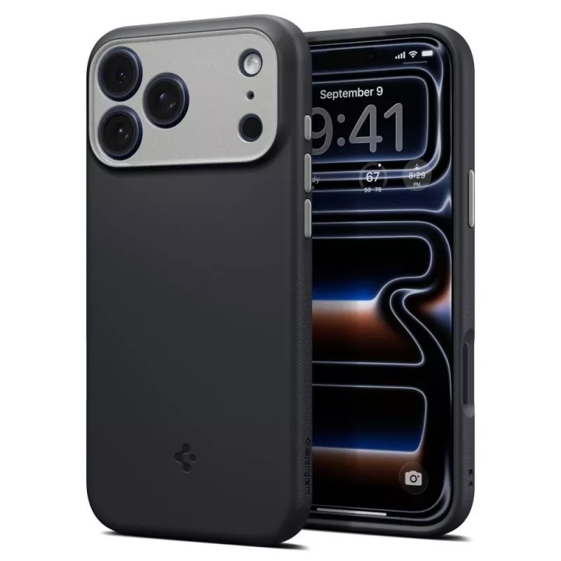 Spigen Nano Pop Mag MagSafe Hülle für iPhone 18 Pro Max / 17 Pro Max – Black Sesame